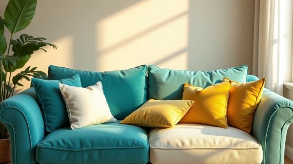 Brighten your space with colourful sofas in the UK