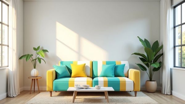 Brighten your space with colourful sofas in the UK
