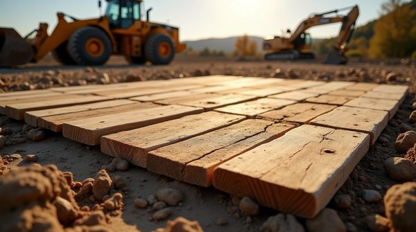 Ekki timber mats: a reliable ground protection solution for heavy-duty projects