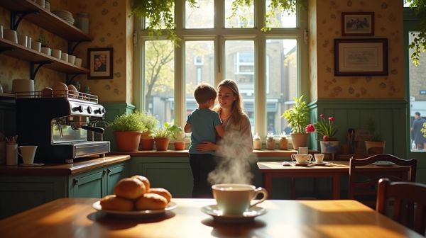 Experience the charm of family run cafes in London